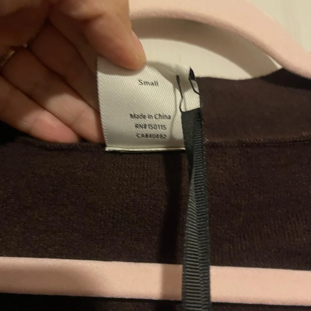 Varley Ravi Relaxed Longline Jacket Cardigan Coffee Bean Brown Size small - Picture 11 of 13